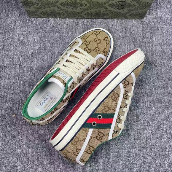 Gucci Women's Tan Sneakers - Picture 5 of 6